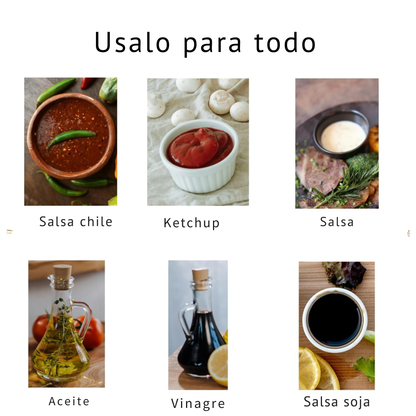 Pincel Aceitero Regulable con Frasco